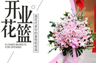浙江省温州苍南县花篮配送